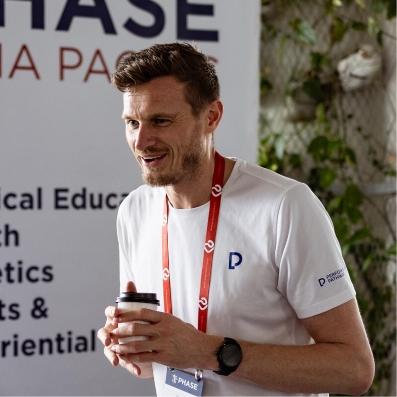 Martin Brockman, former international decathlete