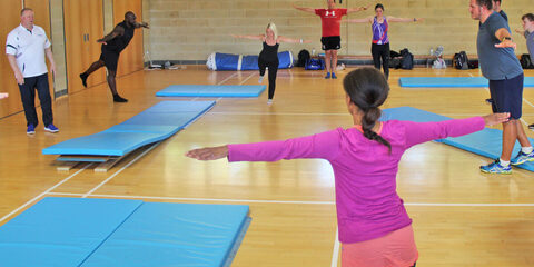 British gymnastics intermediate secondary level
