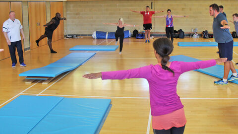 British Gymnastics Courses for Teachers Intermediate Secondary Level